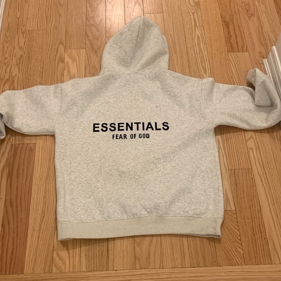 Essentials Light Cream Hoodie - Picture 3 of 3
